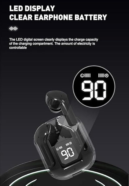 UltraPods Max – Premium Sound, Powerful Bass, and Smart LED Display.