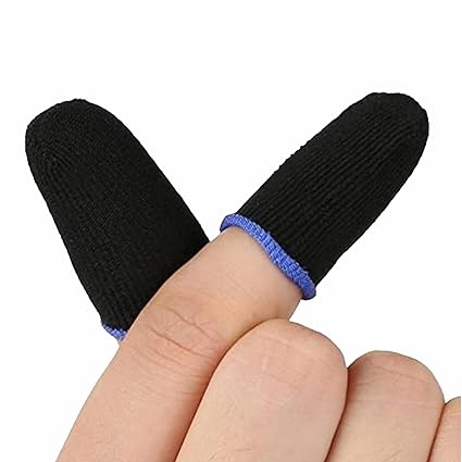 Gaming Finger Sleeves – Pack of 10 | Sweat-Proof & Anti-Slip Touch Sensitivity