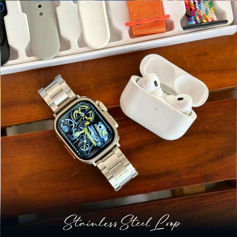 i20 Ultra Max Suit Smart Watch Combo