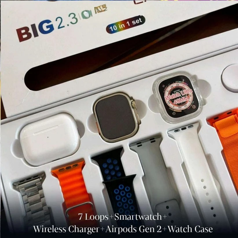 i20 Ultra Max Suit Smart Watch Combo